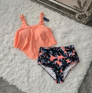 MiYang Women's 2 piece Swimsuit set. Size Large. New.